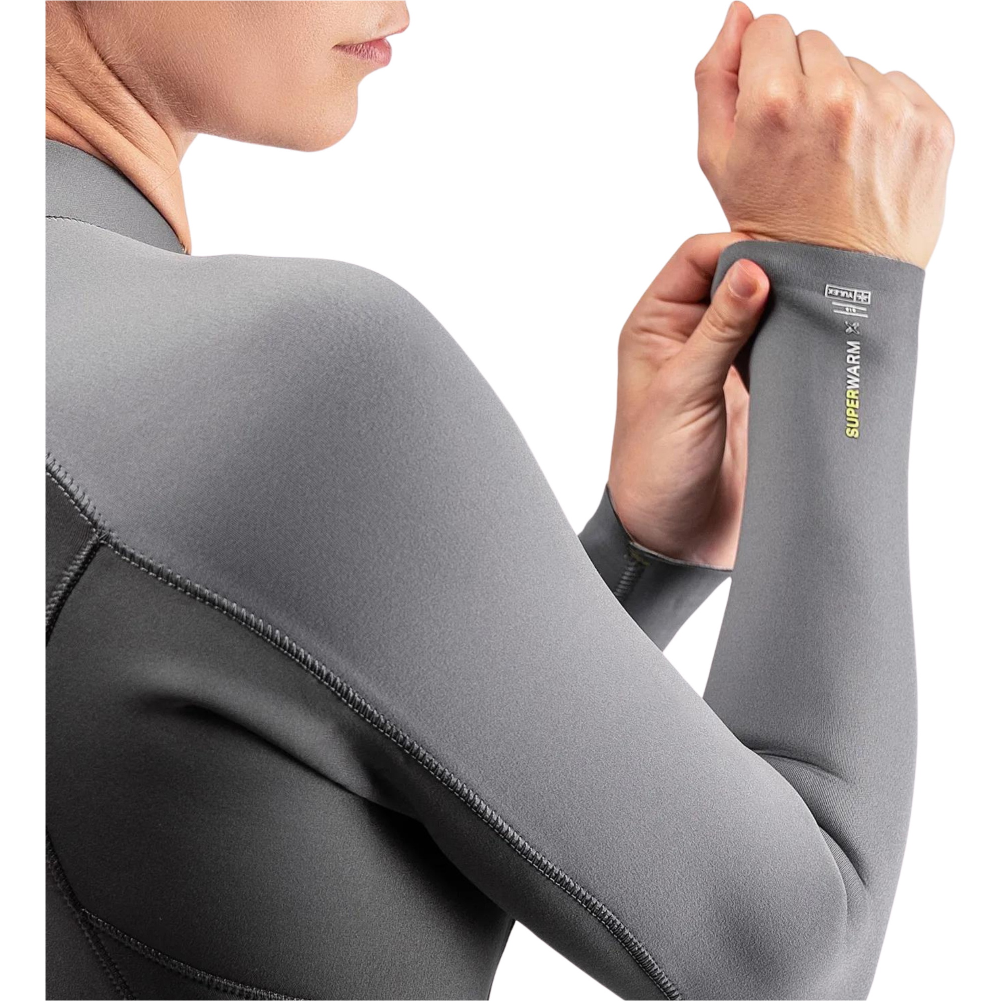 2026 Zhik Da Donna Superwarm X Muta In Neoprene Top DTP-1180-GRY - Grey